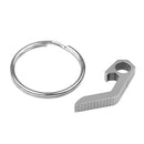 EDC Mini Stainless Steel Bottle Opener Keychain Camping Equipment Device Newly