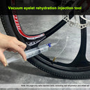 60ml MTB Road Bike Tubeless Tyre Sealant Injector Syringe Tool Kit (Blue) Newly
