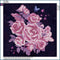 Pink 5D DIY Flower Diamond Painting Embroidery Cross Stitch Home Decor Gift