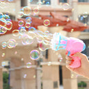 Bubble Blower Machine Electric Fan Automatic Bubble Maker Gun Kids Outdoor Toys