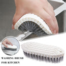 Home Kitchen Scrubbing Brush Clean Bathroom Corner Tile Laundry Flexible Sof!
