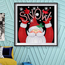 5D Special Shaped Diamond Painting Christmas Day DIY Rhinestone Mosaic Wall A