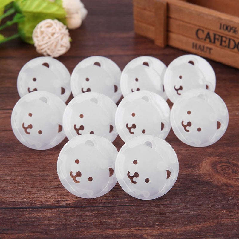 10pcs EU Power Socket Electrical Outlet Baby Safety Guard Protection Cover Newly