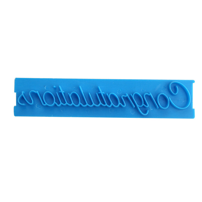 6pcs Plastic Cookie Biscuit Stamp Mold Embosser Cake Fondant DIY Baking Set