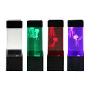 Bedroom Decor Night Light Bedside LED Jellyfish Tank Mood Lava Light Aquarium