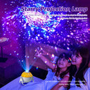 360 Degree Rotating LED Projector Night Light Music Ceiling Galaxy Star Sky Lamp