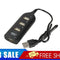 4 Port USB 2.0 High Speed Mini Hub Socket Pattern for Laptop PC