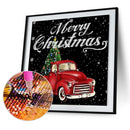 5D DIY Christmas Car Full Round Diamond Painting Kit Picture Artwork Craft