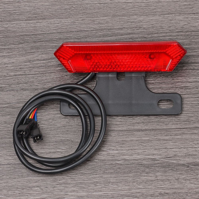 Electric Bicycle Accessories Tail LED Lamp E-bike Rear Light Safety Warning