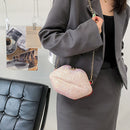 Fashion Women Lip Shape Bag Shopping Bag Lady Sequins Chain Travel Handbags