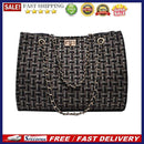 Fashion Designer Leather Shoulder Bag Weave Large Capacity Messenger Handbags