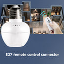 Professional E27 Screw Lamp Converter Holder Adapter Remote Control Connector