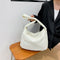 #A Fashion Quilted Nylon Large Capacity Girl Shoulder Hand Bucket Bag Basket Fem