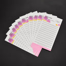 Makeup Eyelash Extension Storage Card Fans Volume Lash 2mm Sticky Strip