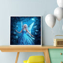 5D DIY Diamond Painting Fairy Full Round Drill Mosaic Art Picture Home Decor