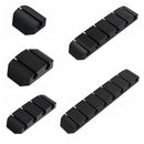 Cable Holder Desktop Tidy Cable Organizer USB Cable Winder Silicone Wire Clips