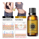 massager Oil GINGER ESSENTIAL PLANT AROMA Belly Drainage
