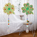 #A 2pcs 5D Keychain Pendant DIY Spot Drill Handmade Ornament Art Crafts Home Dec