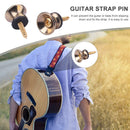 2x Guitar Pegs for Acoustic Electric Bass Ukulele Guitar Strap Buckle Lock Pi
