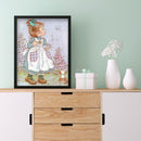 Full Embroidery DIY Canvas Stamped 11CT Cross Stitch Blowing Bubbles Craft Kit