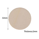 Card Making Round Wood Pieces Wood DIY Crafts Home Ornaments Wooden Slice