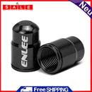 2pcs Aluminum Alloy Bike Valve Caps Durable Anti-Rust Bicycle Tire Valve Cover