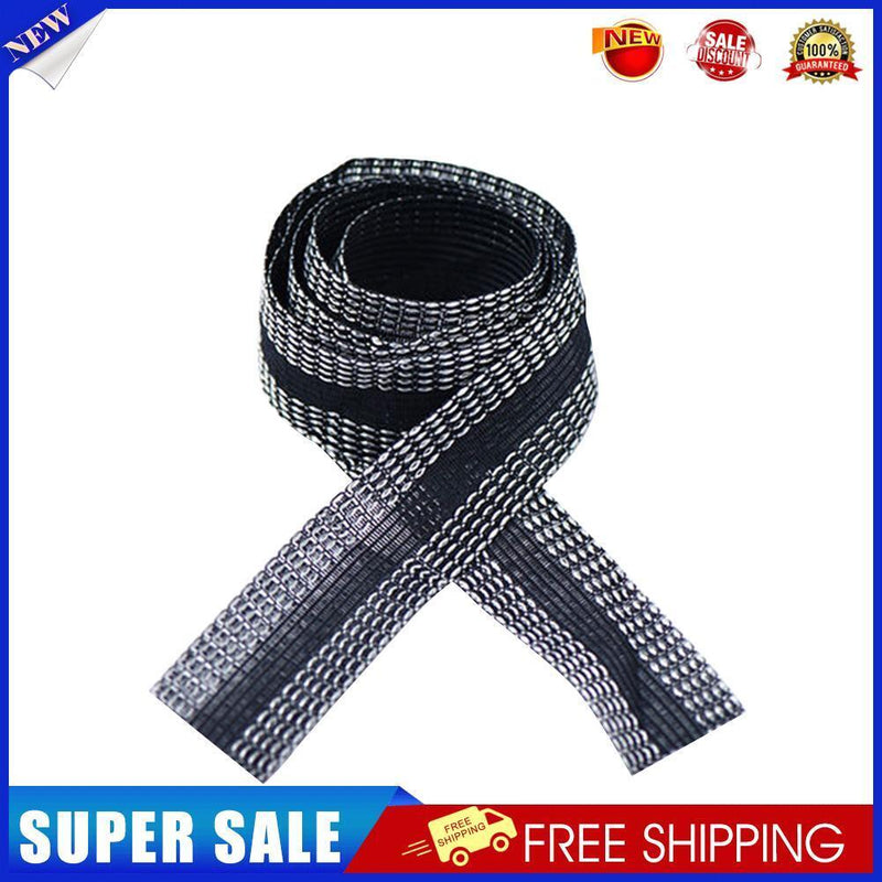 1.2m Self Adhesive Pant Edge Paste Cloth Sewing Trouser Mouth Paste (Black)
