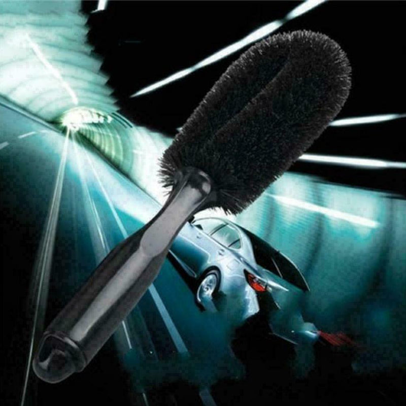 Car Wheel Tire Rim Scrub Brush Washing Cleaner Vehicle Tools Cleaning M7M3 R1N4