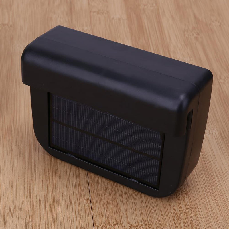 Solar Powered Car Interior Cooler Ventilation System Auto Air Vent Cool Fan