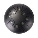 6 inch Ethereal Steel Tongue Drum 8 Tune Hand Pan Drum Tank w/ Mallets Drumstick