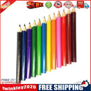 12 Colors Wooden Colorful Pencils Secret Garden Theme Coloring Pen Art Tool