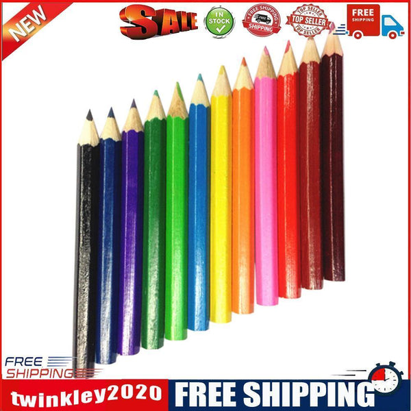12 Colors Wooden Colorful Pencils Secret Garden Theme Coloring Pen Art Tool