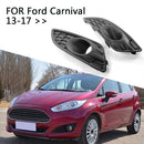 1 Pair Front Bumper Light Grill Fog Lamp Lower Grille for Ford Fiesta 13-17
