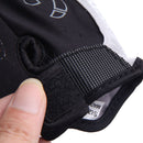 Cycling Bicycle Motorcycle Sport Gel Half Finger Gloves Gray Size S Newly