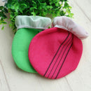 Viscose Fiber Smooth Skin Exfoliating Towel Shower Scrubber Body Rub Bath Glove