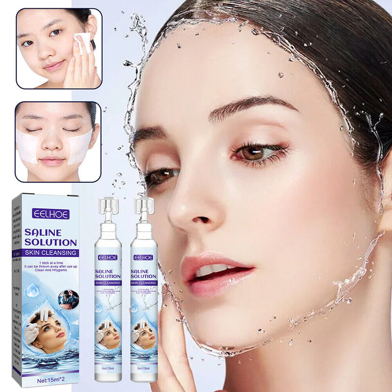 2pcs 15ml Cleaning Solution Supplies Physiological Saline for Tattoo Pierci