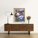 5D DIY Diamond Painting Kits Full Square Drill Iris Mosaic Picture Wall Decor