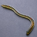 10pcs 3g/13.5cm Soft Silk Caterpillar Sea Fishing Attracts Lifelike Artificial Bait