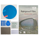 2x Motorcycle Mirror Anti Fog Dazzle Waterproof Rainproof Films (80x80mm)