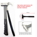Outdoor Camping Tent Pegs Hammer Stainless Steel Tent Nail Puller Accessories
