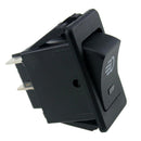 12V 35A 4 Pin Fog Light Rocker Switch with LED for Car Truck Dash (Blue) Newly