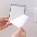 Punch-Free Wall-Mounted Remote Control Storage Rack Plug Bracket (Grey) Newly