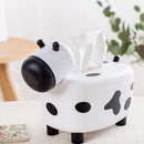 2 in 1 Calf-Shaped Tissue Box Toothpick Box Household Desktop Tissue Holder