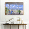 Oil Painting By Numbers Acrylic Handmade Afternoon by Sea Digital Picture Decor