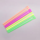 Portable Scoop Straws - Safe BPA Free Plastic Material Random Color Straws