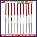 10Pcs Guitar Violin Zither Diamond File Needle Handle Files Instrument DIY