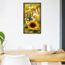 5D Full Drill Diamond Painting Flower Butterfly Embroidery Craft Kit Home Dec