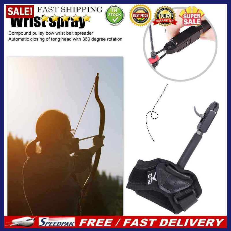 SP316  Archery Caliper Release Aid Shooting Arrow Bow Strap Wristband