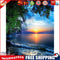 Sunrise Frameless Oil Paint by Numbers Kit DIY Handpainted Artistic Picture