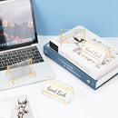 The quality of 12 KP stand brand is 9*6.3*4.8cm the material is acrylic a